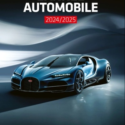 Capa de livro com um carro desportivo azul metálico e texto em francês