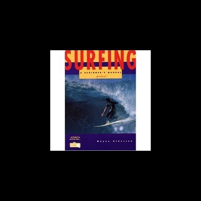 Capa de revista de surf com surfista numa onda