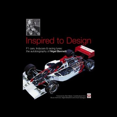 Capa de livro com imagem de carro de corrida e texto em vermelho e branco.