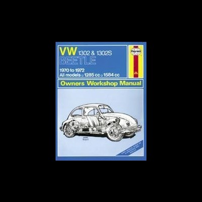 Manual de oficina Haynes para Volkswagen Beetle 1970-1972