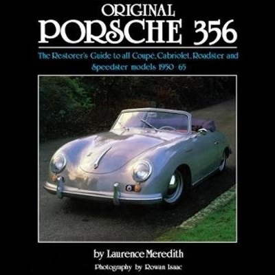 Capa de livro com Porsche 356 conversível prateado numa estrada e texto do título do livro.