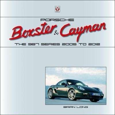 Capa de livro Porsche Boxster & Cayman com imagem de carro preto