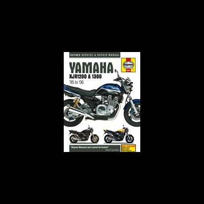 Manual Haynes Yamaha XJR1200 & 1300 95-06 com fotos da moto e motor