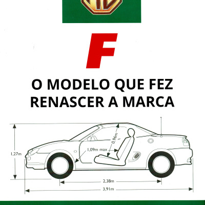 Esquema lateral de carro desportivo com medições em metros e assento interior.