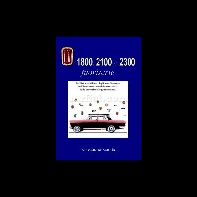 Capa de livro azul com imagem de carro clássico e texto em italiano.