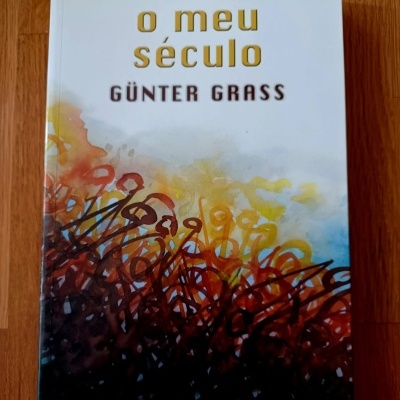 Capa do livro 'o meu século' de GÜNTER GRASS com ilustração abstrata