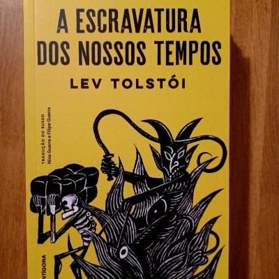 Capa amarela de livro com título e ilustração preta