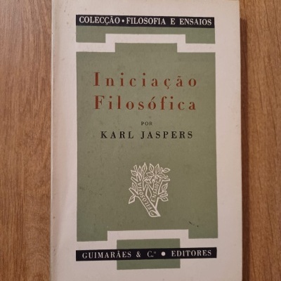 Capa do livro Iniciação Filosófica de Karl Jaspers