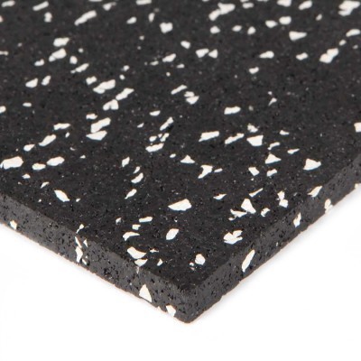 Chapa preta com pontos brancos e textura rugosa