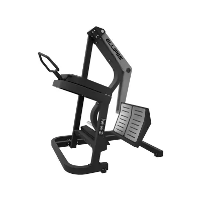 Equipamento de ginásio preto ELLIPSE para exercícios de pernas