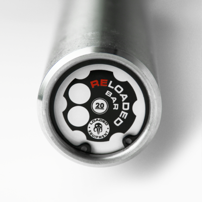 Tampão da barra de levantamento de peso RELOADED BAR com 20 KG