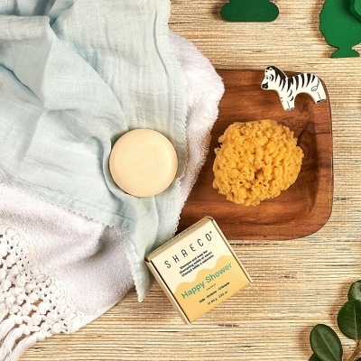 Champ&#x00F4;&#x20;e&#x20;sabonete&#x20;2&#x20;em&#x20;1&#x20;para&#x20;crian&#x00E7;a&#x20;Happy&#x20;Shower&#x20;da&#x20;Shaeco