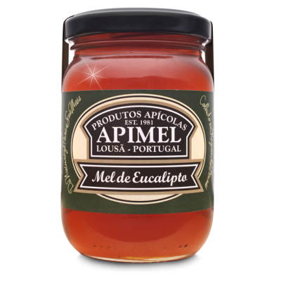 Frasco vidro mel de eucalipto Apimel