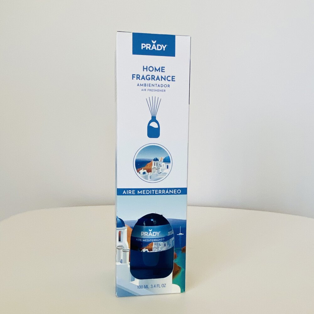 Frasco de ambientador PRADY HOME FRAGRANCE AIRE MEDITERRÁNEO