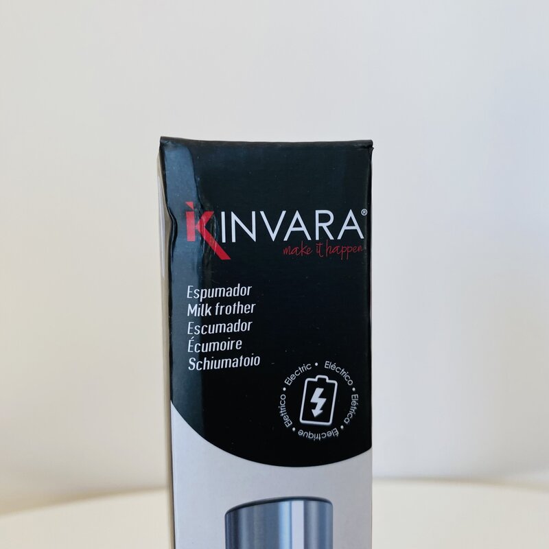 Embalagem de espumador de leite eléctrico KINVARA
