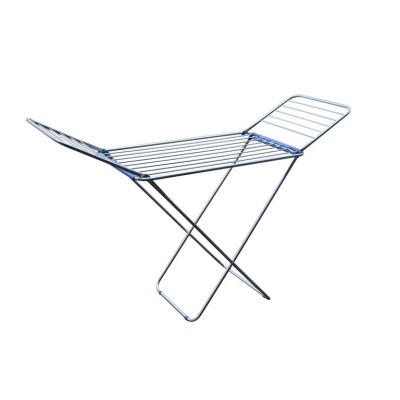 estendal de roupa metálico dobrável cromado