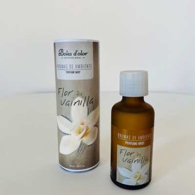 Frasco e embalagem de perfume ambiente Boles d'olor Flor de Vainilla