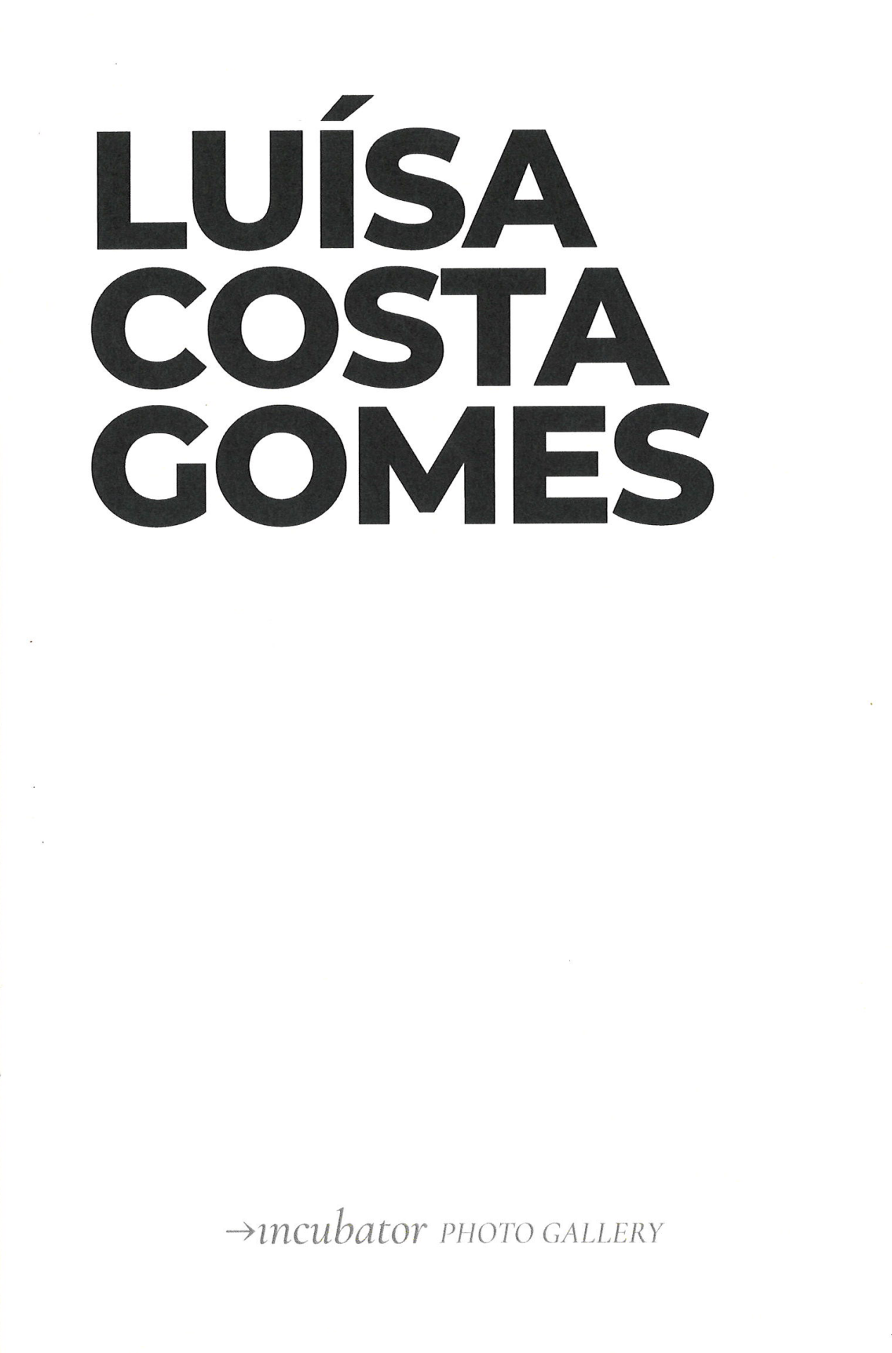 Luísa Costa Gomes Luísa Costa Gomes