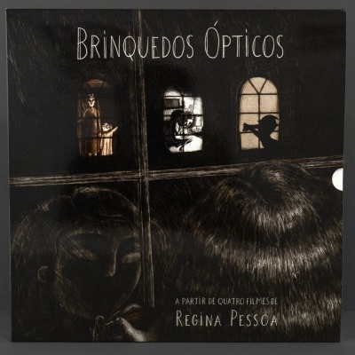 Caixa de brinquedos óticos a partir de quatro filmes de Regina Pessoa