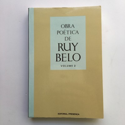 Obra Poética de Ruy Belo volume 2