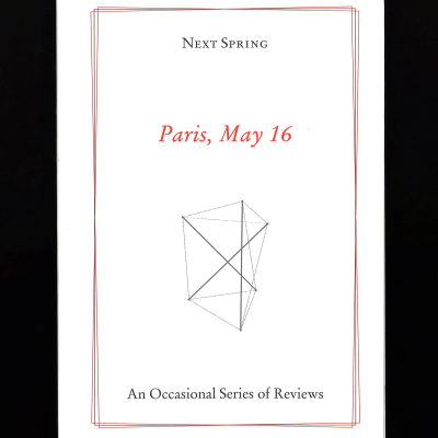 Next Spring – Paris, May 16