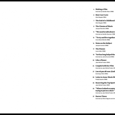 Pas de deux, The cinema of Anne-Marie Miéville Pas de deux, The cinema of Anne-Marie Miéville