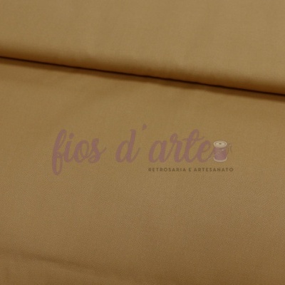 Tecido castanho claro liso