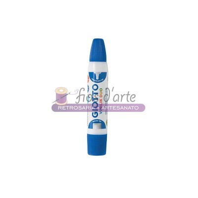 Marcador de dibujo punta porosa azul con tapón y cuerpo blanco con detalles azules