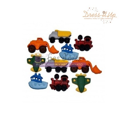 Brinquedos de madeira coloridos em forma de veículos variados