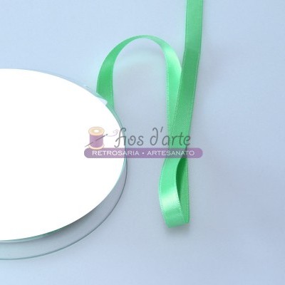 Rolo de fita decorativa verde claro