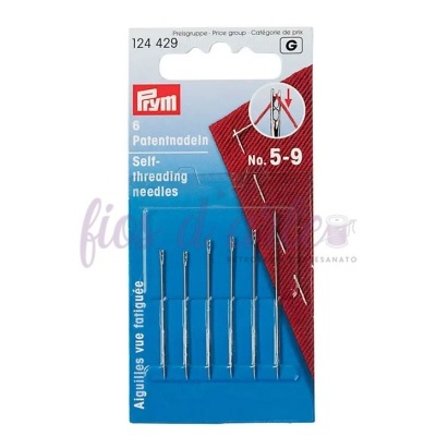 Embalagem de agulhas para costura Prym numeração 5-9