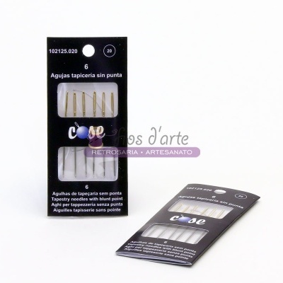 Pacote de agulhas de tapeçaria sem ponta