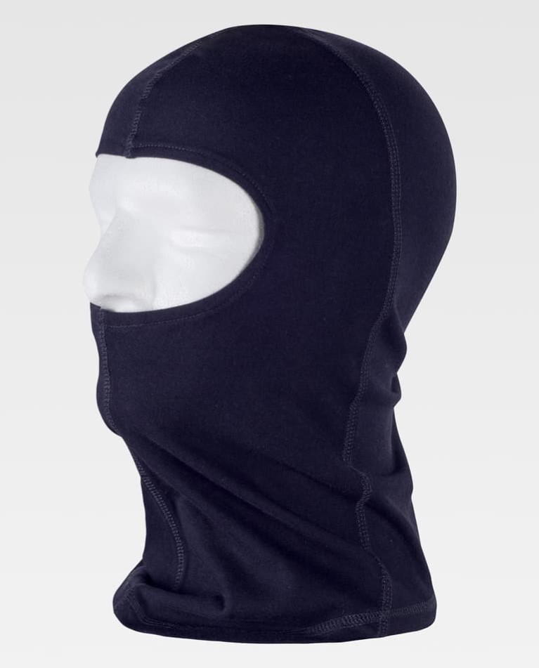 Balaclava preta com abertura para o rosto
