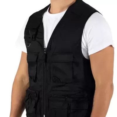 Colete&#x20;reporter&#x20;multibolsos&#x20;Belcamp