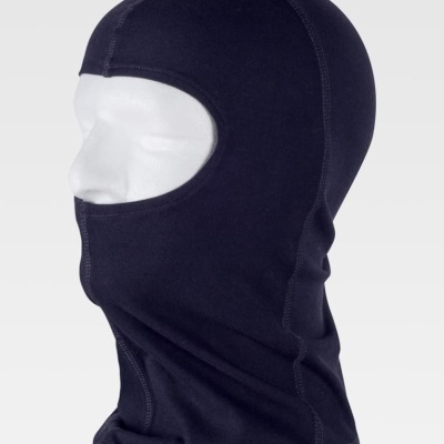 Balaclava preta com abertura para o rosto