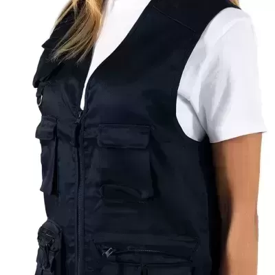 Colete&#x20;reporter&#x20;multibolsos&#x20;Belcamp