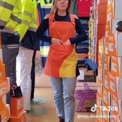 Avental&#x2F;&#x20;bambeiro&#x20;cor&#x20;806&#x2F;&#x20;cor&#x20;814&#x20;Fvc