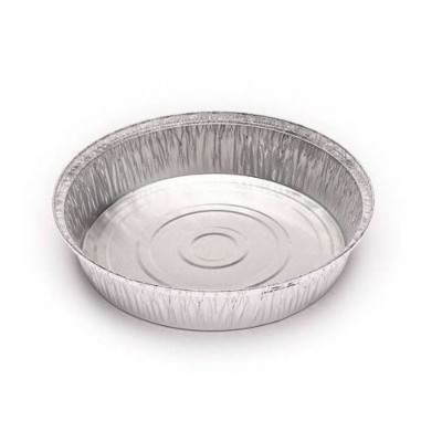 Forma redonda descartável de alumínio