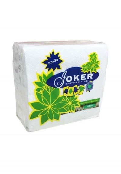 Pacote de toalhetes JOKER com design de folhas verdes e amarelas