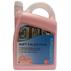 Recipiente de amaciador de roupas Soft Talco Plus, rosa, 5 litros