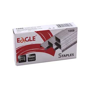 Caixa de agrafes Eagle 1000 unidades 24/6