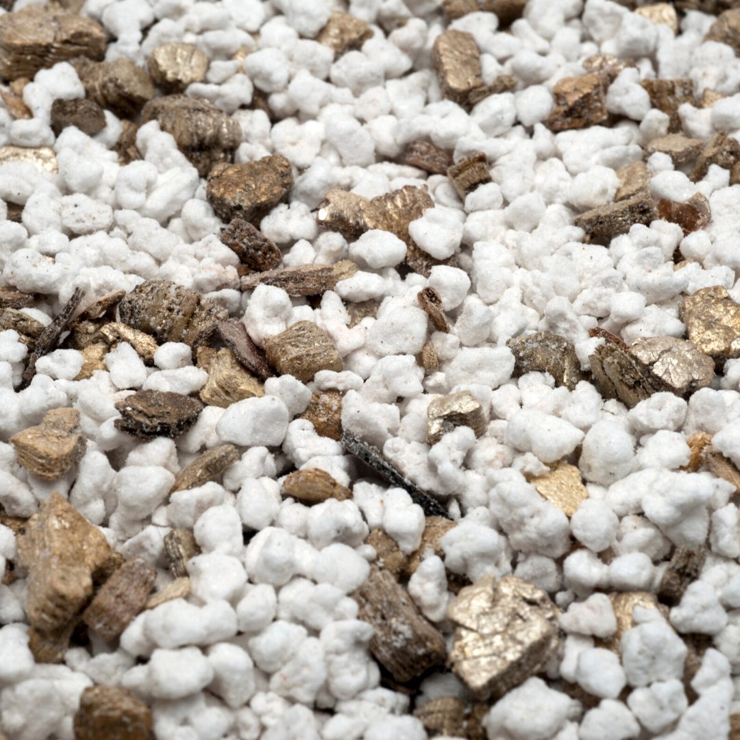 100 gr Perlite Mistura de perlita branca e vermiculita marrom dourada granulares