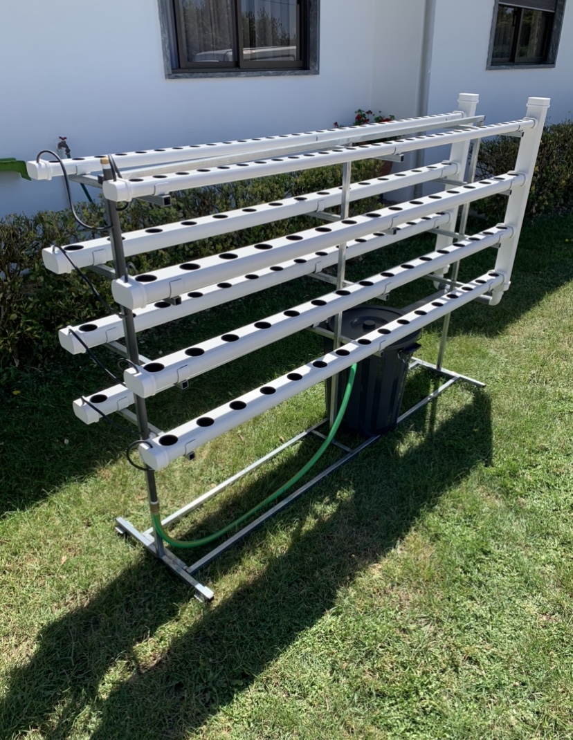 horta vertical hidroponia