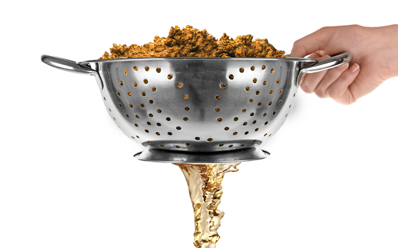 restos comida em fertilizante