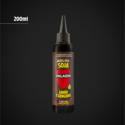 Molho Soja com Gengibre e Limão 200ml