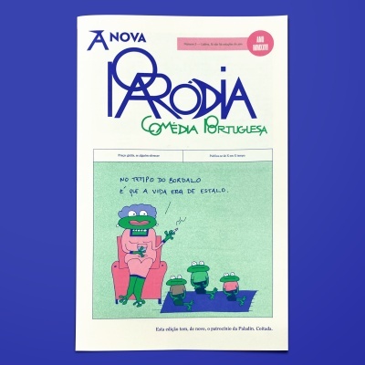 Revista - A nova paródia Nº3 - Lisboa. Já não há estações do ano