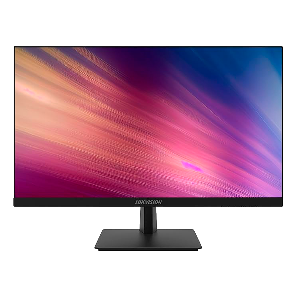 Monitor CCTV Hikvision 27" FHD 75Hz para Vigilância Profissional - DS-D5027FN01 Monitor HIKVISION com ecrã colorido abstrato