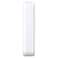 Detector de Cortina Sem Fios Hikvision DS-PDC10DM-EG2-WE IP65 - Deteção de Janelas Exteriores Power bank portátil branco de lado com acabamento liso e cantos arredondados