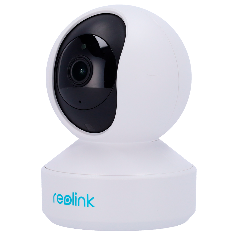 Câmara IP Reolink E330 PT WiFi Dupla 5MP com Auto-Tracking para Interior Câmara de segurança branca da marca reolink com lente preta
