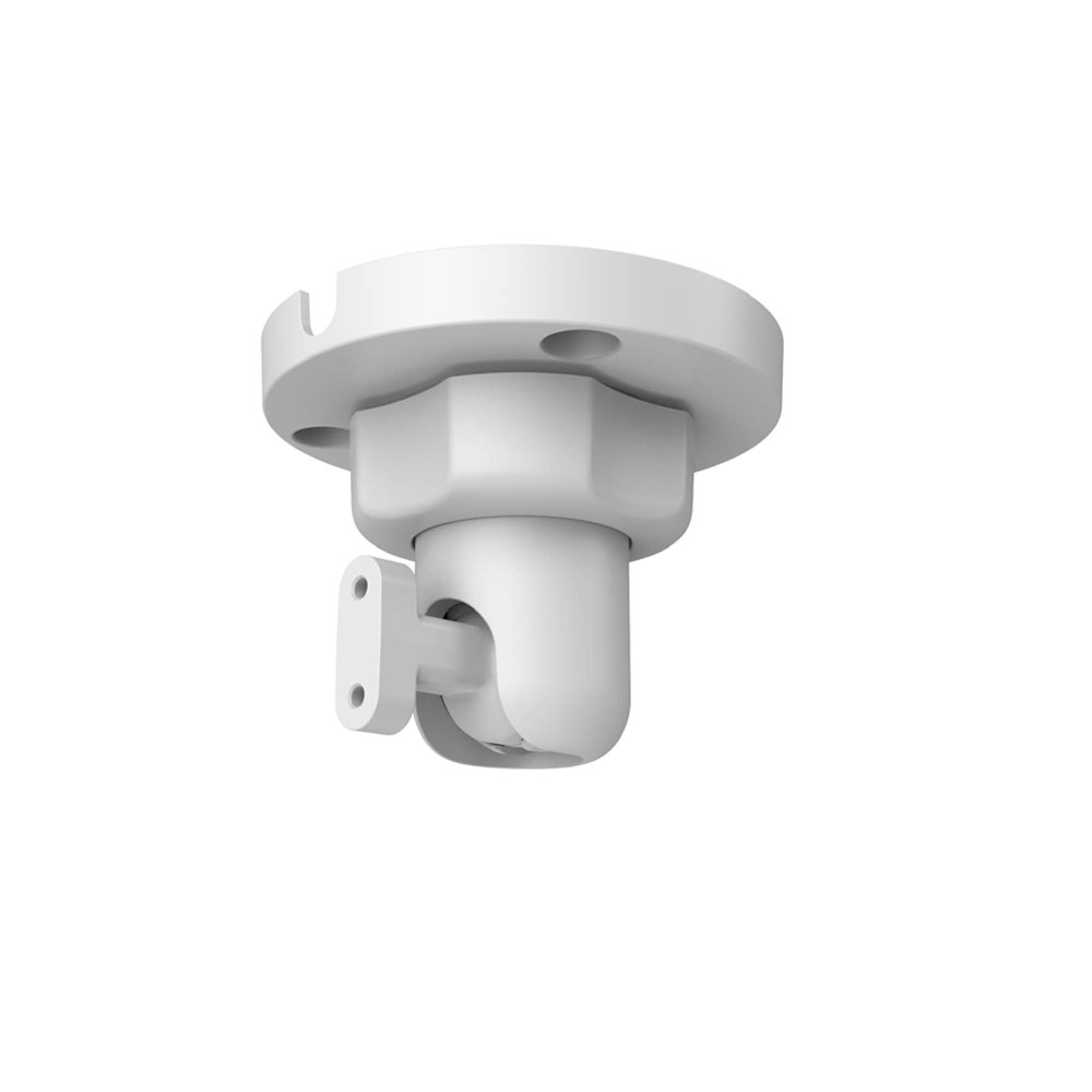 Suporte Giratório Dahua DAHUA-5035 para Detectores - Ajustável Parede e Teto Suporte de teto branco de plástico com base circular e articulação
